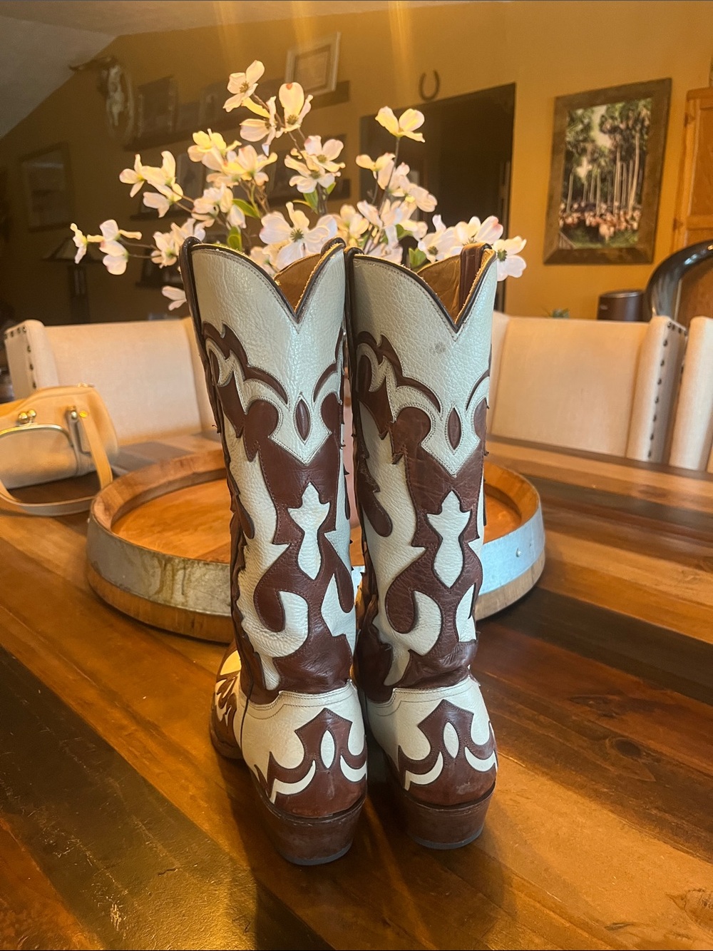 Stetson vintage handmade Sabra boots - Picture 6 of 11